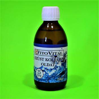 Fitovital 25PPM Ezüst kolloid 250ml