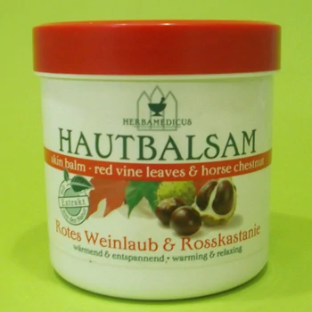 Herbamedicus Vadgesztenyés Vörös szőlőlevél balzsam 250ml