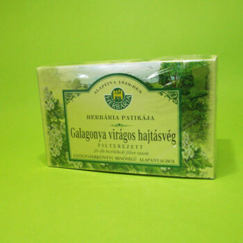 Herbária tea Galagonya virágos hajtásvég filteres 20db