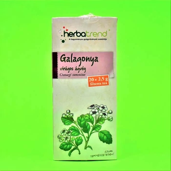 Herbatrend Galagonya Virágos Ágvég Tea Filteres 20x2,5g