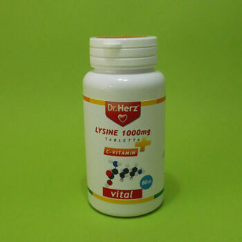 Dr. Herz Lysine+C-vitamin 1000mg tabletta 60db
