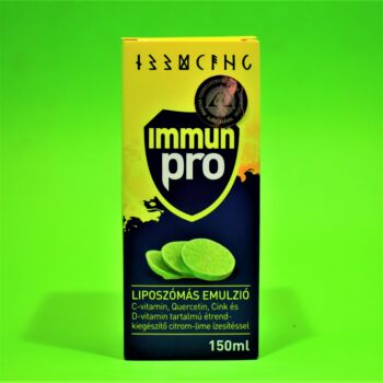 Immunpro Liposzómás Emulzió C vitaminnal+Quercitin+Cink+D Vitamin150ml