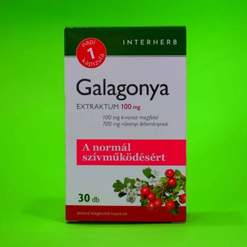 Interherb Napi 1 Galagonya Extraktum kapszula 30db