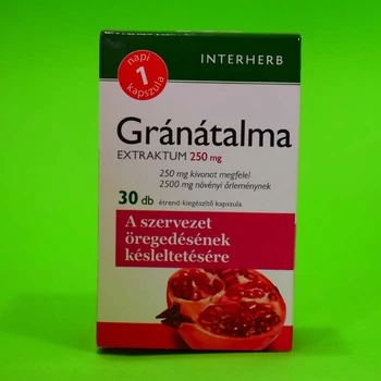 Interherb Napi 1 Gránátalma Extraktum kapszula