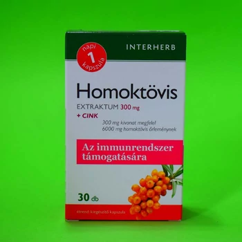 Interherb Napi 1 Homoktövis extraktum+cink kapszula 30db