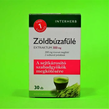 Interherb Napi 1 Zöldbúzafűlé Extraktum kapszula 30db