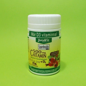 Jutavit C-vitamin+D3-vitamin tabletta