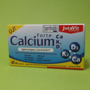 Jutavit Calcium Forte CA/K2/D3 tabletta 60db