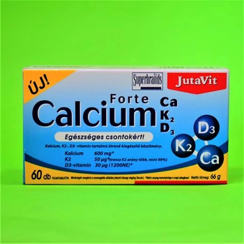 Jutavit Calcium Forte CA/K2/D3 tabletta 60db