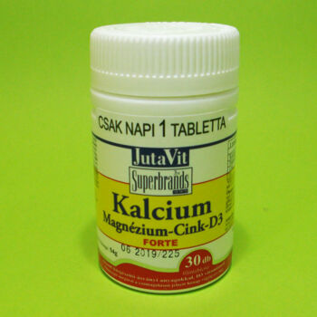 Jutavit Kalcium Magnézium-Cink-D3 Forte tabletta 30db
