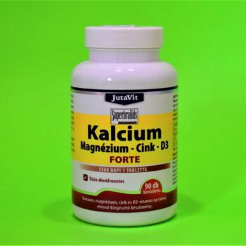 Jutavit Kalcium-Magnézium-Cink Forte tabletta 90db