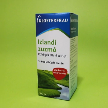 Izlandi Zuzmó Köhögés Elleni Szirup 100ml