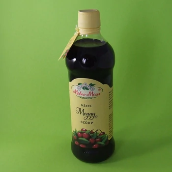 Méhes Mézes Szörp Meggy 500ml