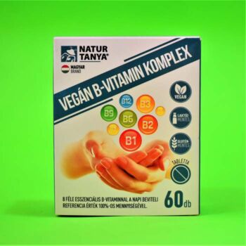  Natur Tanya Vegán B-vitamin komplex 60db