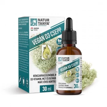  Natur Tanya Vegán D3-vitamin csepp 30ml