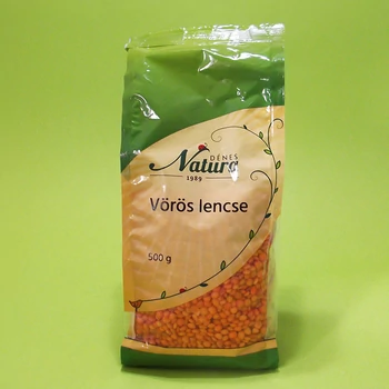 Natura Vörös lencse 500g