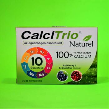 CalciTrio Naturel 100% természetes kalcium filmtabletta 30db