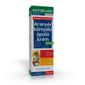 Naturland Aranyér környéki ápoló krém 100ml