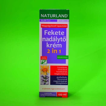 Naturland Feketenadálytő krém 2in1 100ml