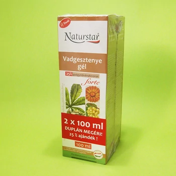 Naturstar Vadgesztenye gél forte 2x100ml