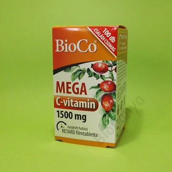 Bioco Mega C-vitamin 1500mg 100db