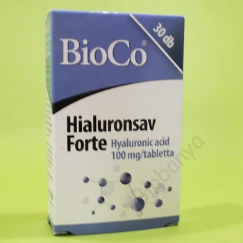 Bioco Hialuronsav Forte tabletta 30 db