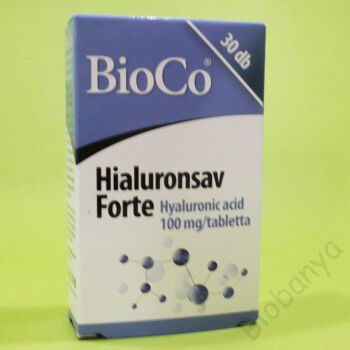 Bioco Hialuronsav Forte tabletta 30 db