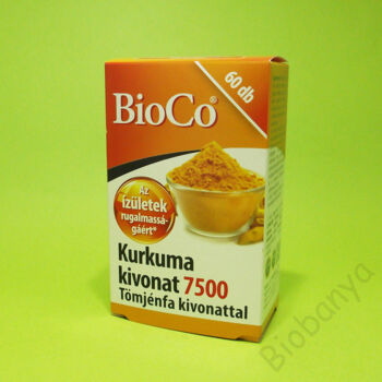Bioco Kurkuma kapszula Tömjén kivonattal 60db