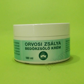 Bioextra orvosi zsálya bedörzsölő krém 180ml