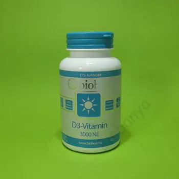Bioheal D3-vitamin 3000NE kapszula 70db