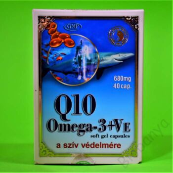 Dr. Chen Q10 Koenzim+Omega-3+E-vitamin kapszula 40db