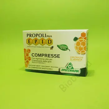 E.P.I.D. Propolisz szopogatós tabletta narancs ízű 20db