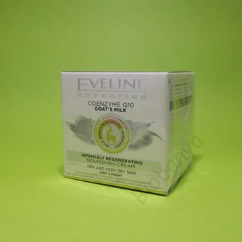 Eveline Nature Line Q10 kecsketejes regeneráló krém 50ml