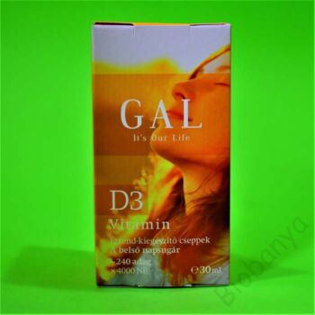 Gal D3-vitamin csepp 4000NE 30ml