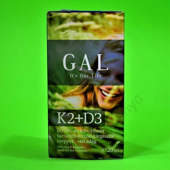 Gal K2-D3-vitamin csepp 20ml