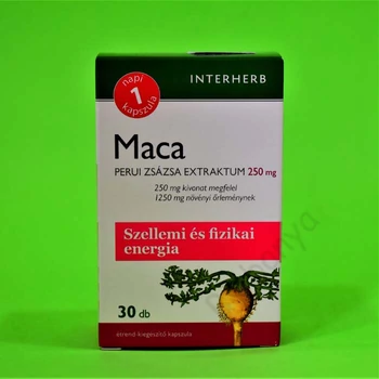 Interherb napi 1 Maca extraktum kapszula 30db