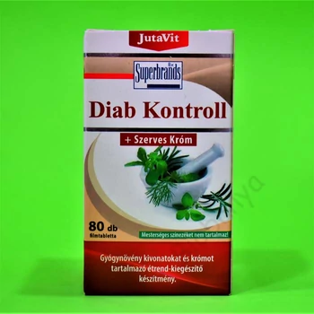 Jutavit Diab Kontroll tabletta 80db