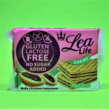 Lea life ostya Kakaós laktózmentes gluténmentes hcm 95g 