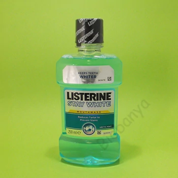 Listerine Szájvíz stay white antiszeptikus 250ml
