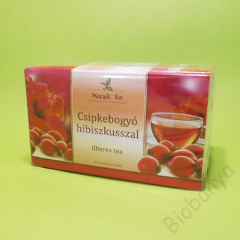 Mecsek Csipkebogyó hibiszkusszal filteres tea 20x2g