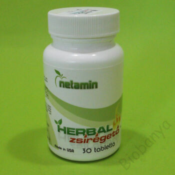 Netamin Herbal Zsírégető tabletta 30db