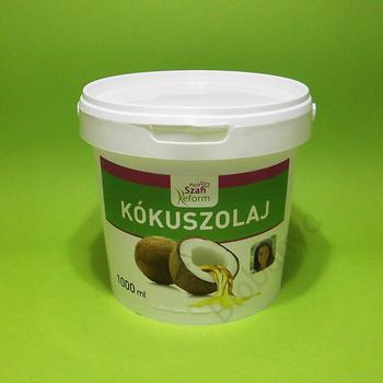 Szafi fitt Kókuszolaj vödrös 1000ml