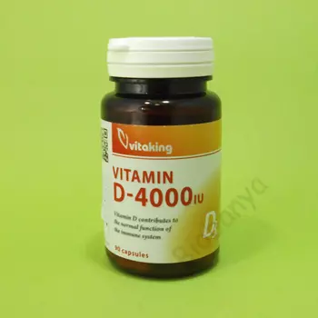 Vitaking D-vitamin 4000IU kapszula 90db