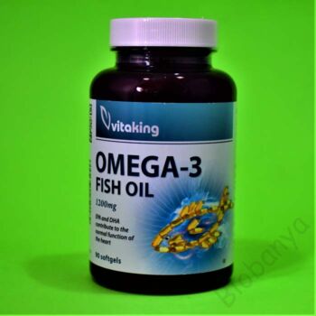 Vitaking Omega-3 halolaj kapszula 90db