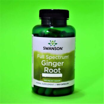 Swanson Ginger Root (gyömbér gyökér) 540mg kapszula 100db