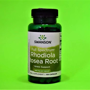 Swanson Rhodiola rosea root Angyalgyökér kivonat 400mg 100db