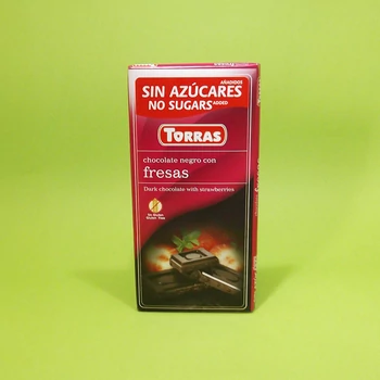 Torras Diabetikus Epres étcsokoládé 75g