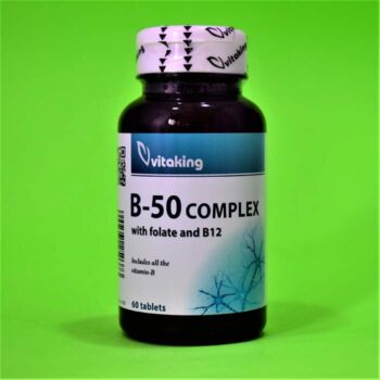 Vitaking B-50 Mega vitamin komplex tabletta 60db
