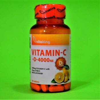  Vitaking C1000+D4000 Vitamin Tabletta 90db