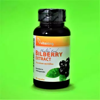 Vitaking Feketeáfonya Bilberry kapszula 90db